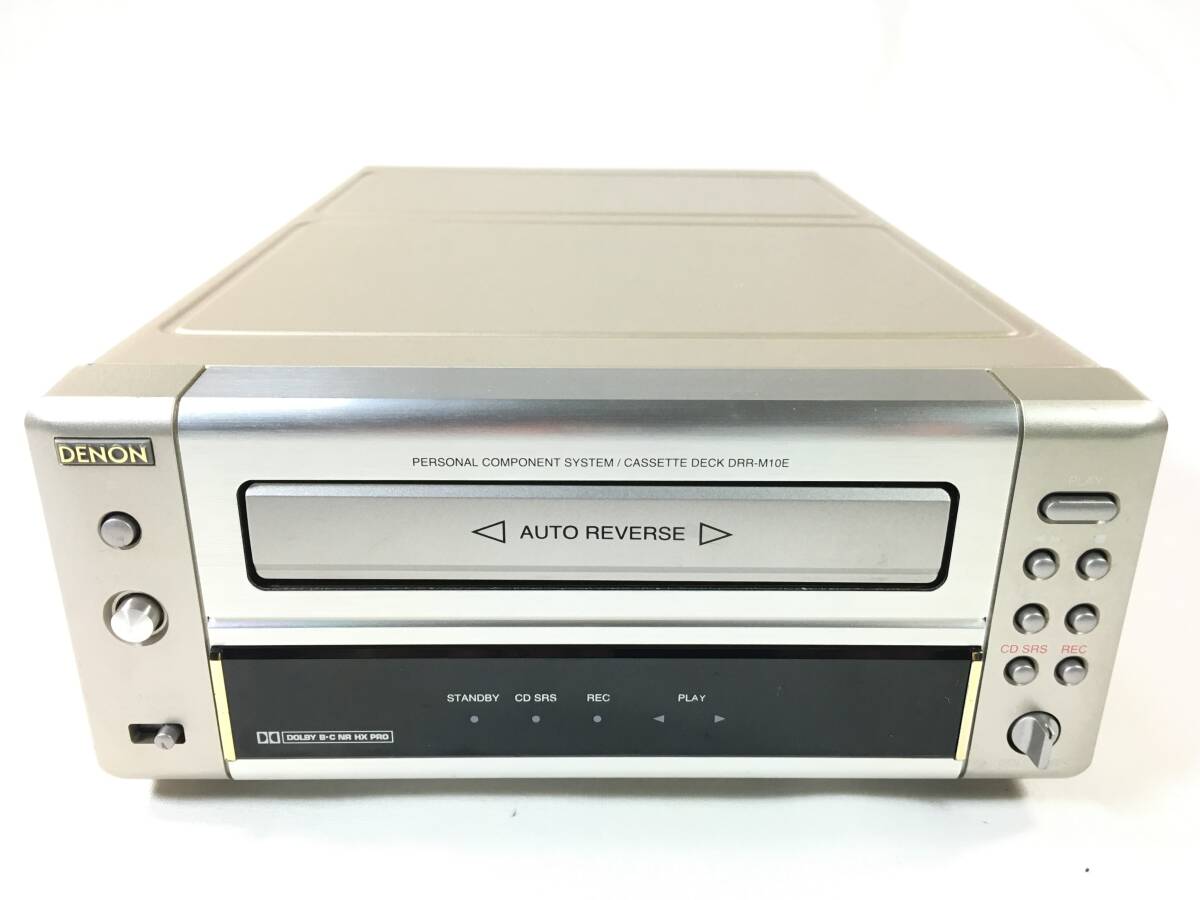 ＤＥＮＯＮ　ＤＲＲ－Ｍ１０Ｅ　オートリバース　カセットデッキ　ベルト交換済　②