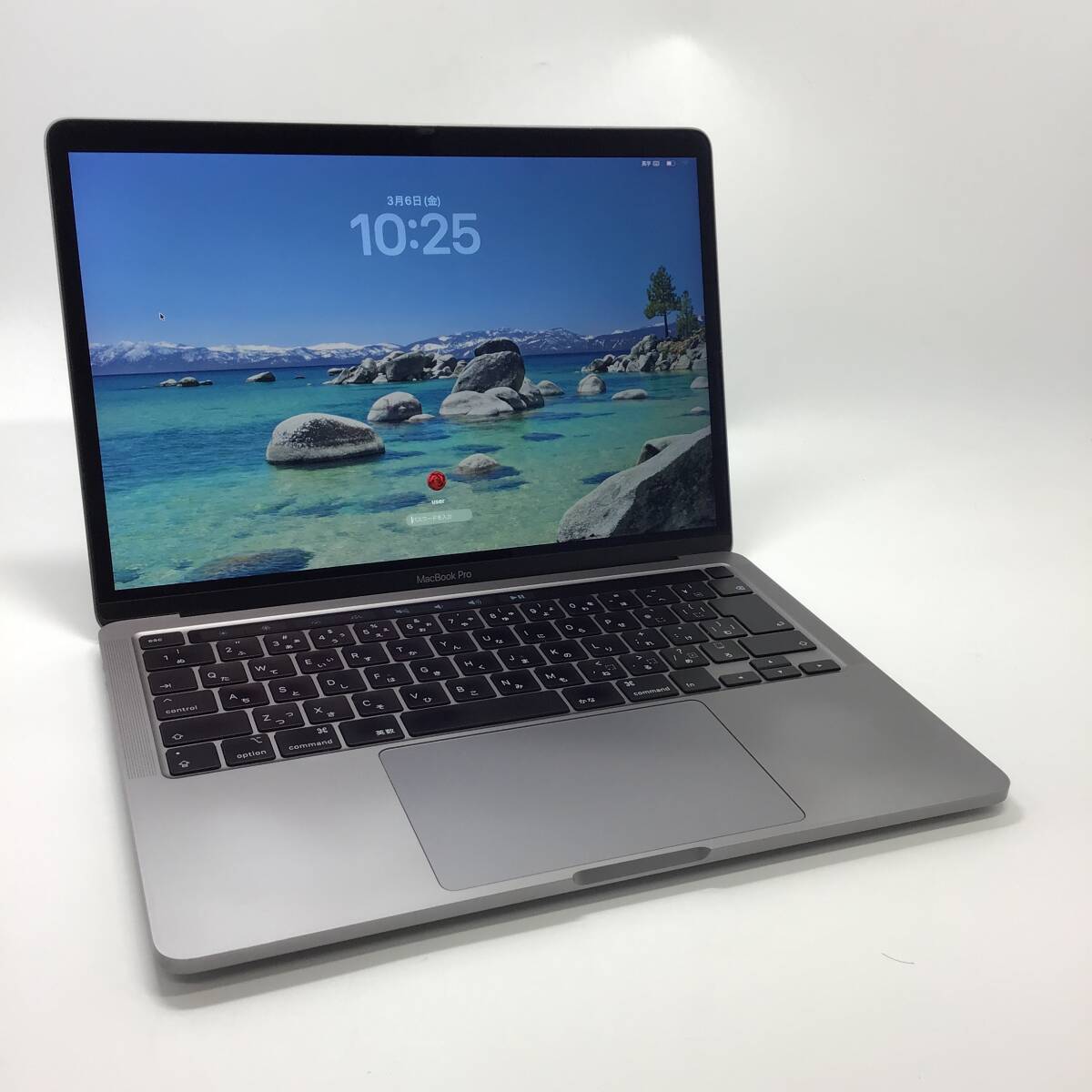 【訳アリ】Apple MacBook Pro A2251 /13.3インチ/Core i7-1068NG7/メモリ32GB/SSD500GB/Tahoe 26.3［0581］