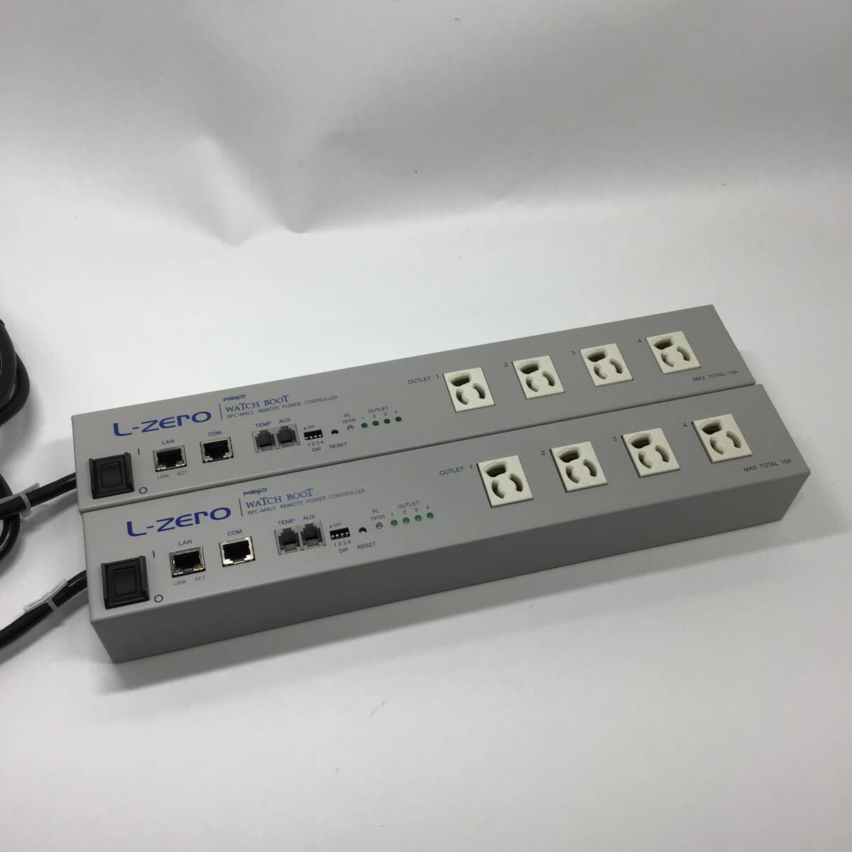 【2個セット】 RPC-M4LS 明京電機株式会社 WATCH BOOT L-zero リブーター 自動リブート・電源制御機能・ネットワーク制御