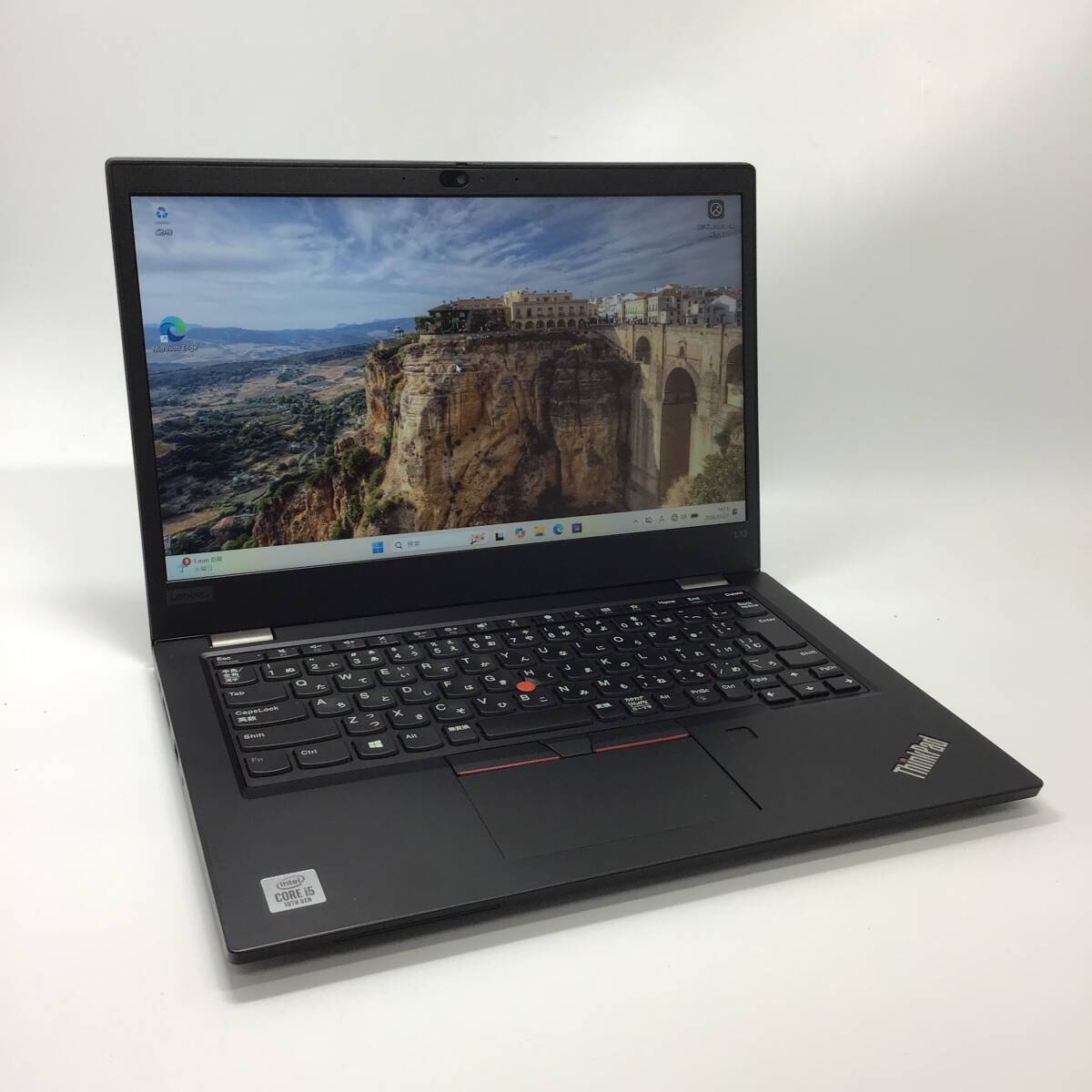 Lenovo ThinkPad L13 /Core i5-10210U/メモリ16GB/SSD256GB/13.3インチ/顔認証/指紋認証/Windows11 Pro［4802]