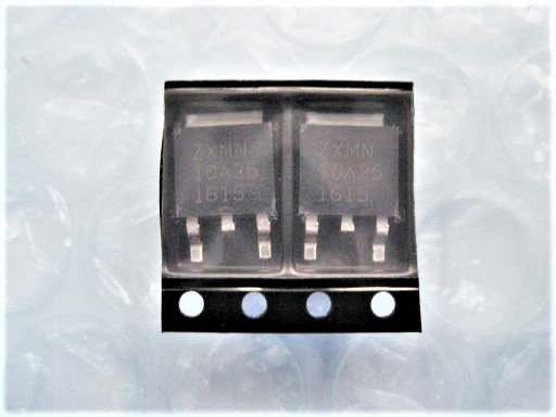 P0014　DiodesZetex　Nチャンネル　MOSFET　ZXMN10A25KTC　100V　6.4 A　未使用品ですが長期保存品　２個セット