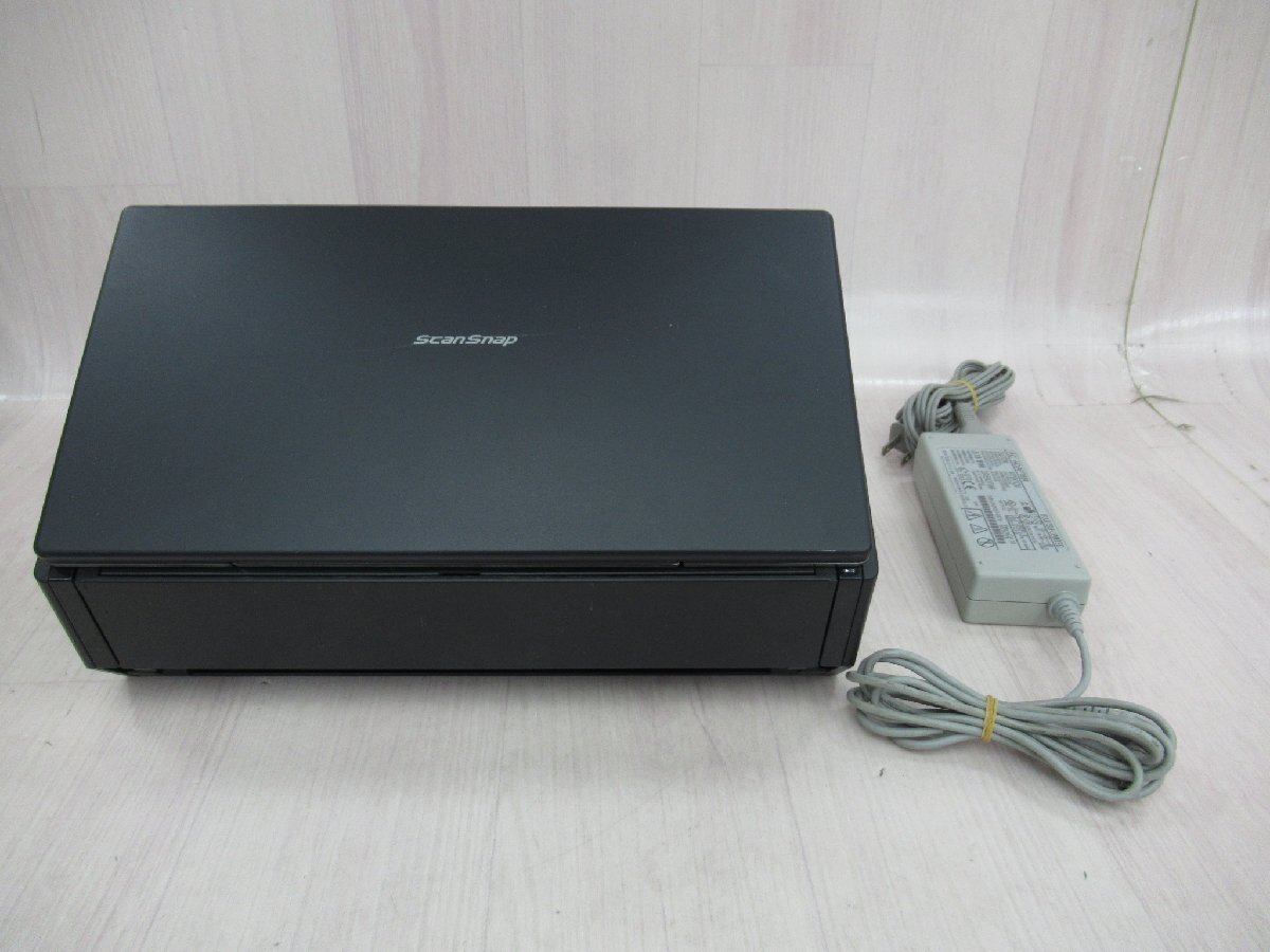 送料無料！ FUJITSU FI-IX500A ix500 スキャン枚数10,404枚 汎用ACアダプター付 15年製 保証有 PTL 21349※
