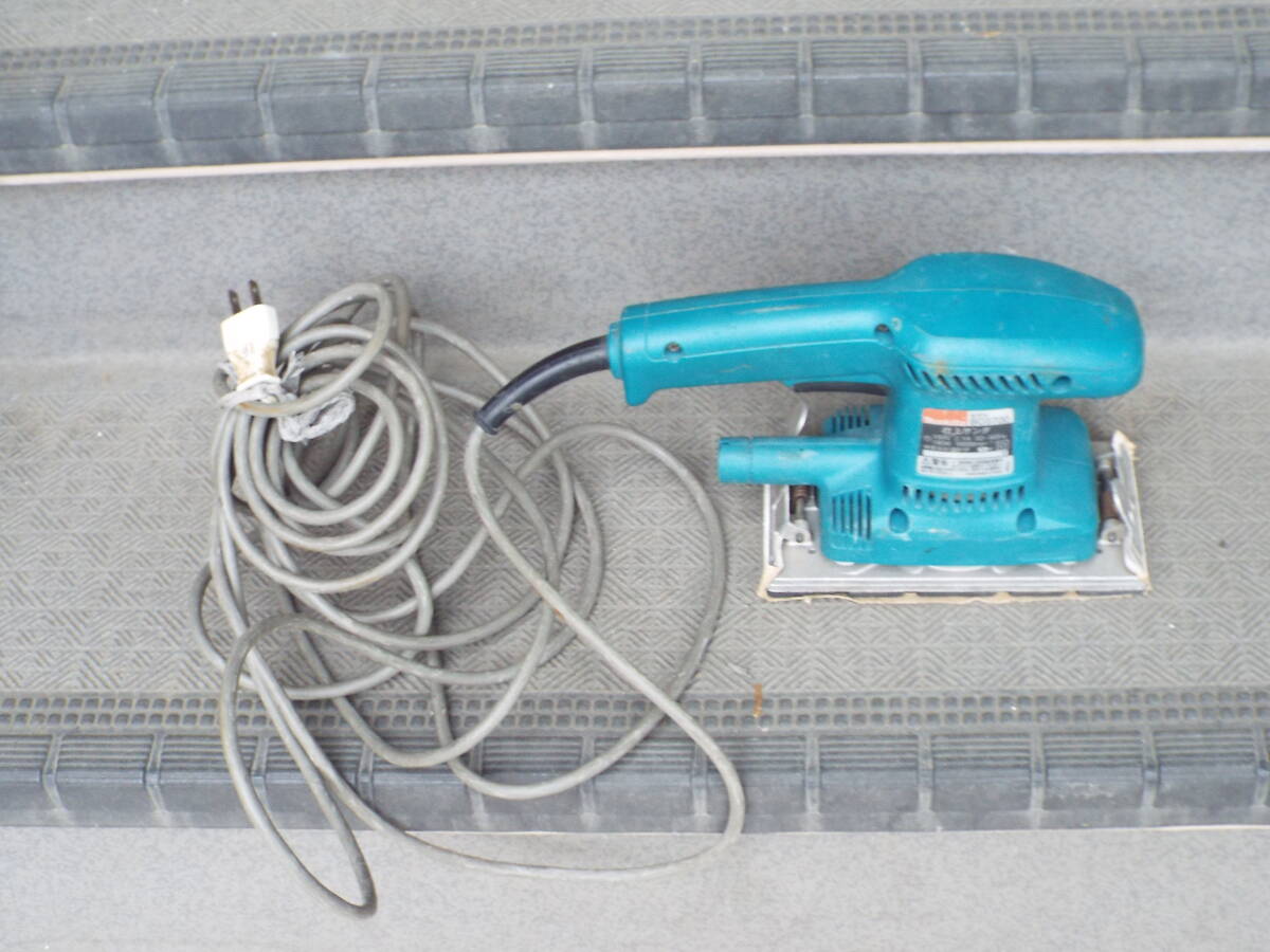 中古 ★ makita マキタ 仕上げサンダー サンダー　BO3700 サンダ 電動工具 研磨機