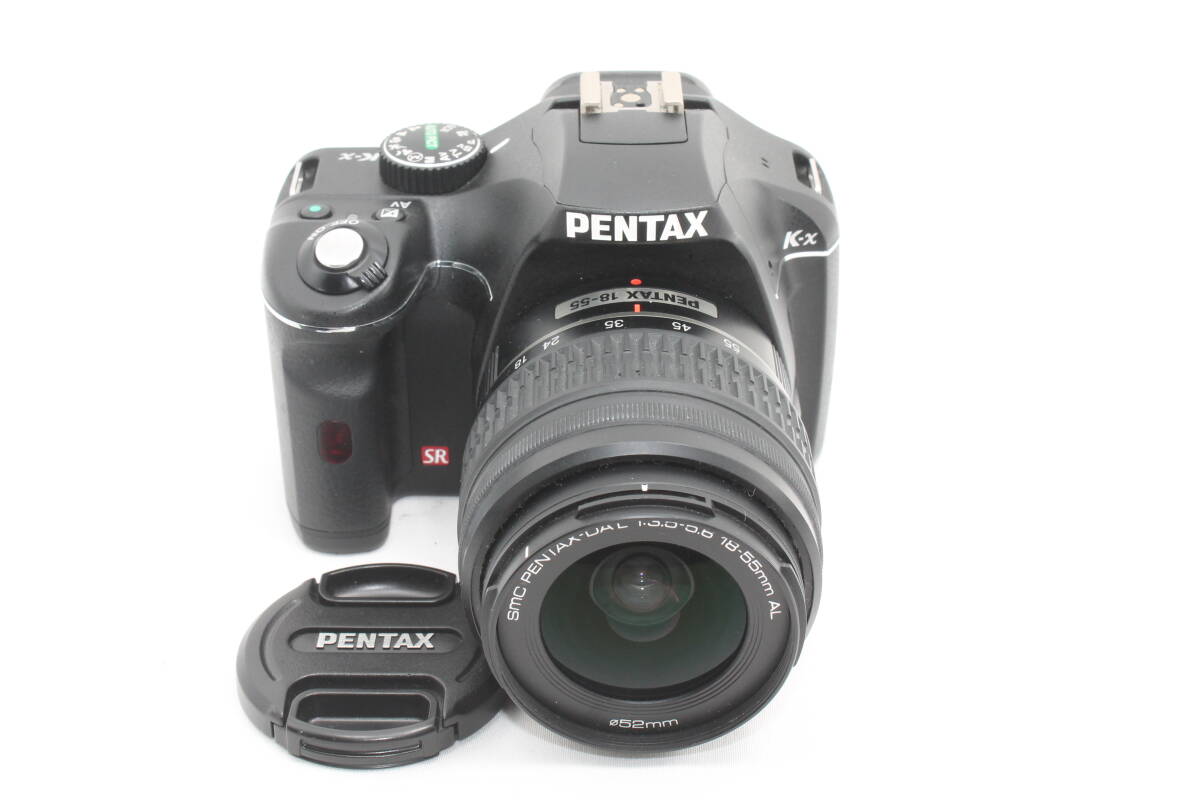 【20260201KNY-10】PENTAX デジタル一眼レフカメラ K-x レンズキット ブラック