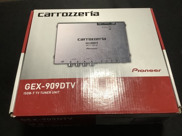 パイオニア カロッツェリア ワンセグ・4×4地上デジタルチューナー GEX-909DTV