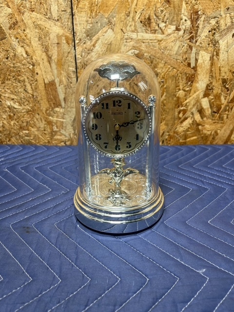 [3-45] SEIKOドーム置き時計　ジャンク