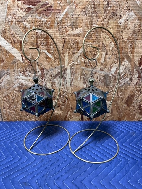 3-123 スタンドグラス キャンドル