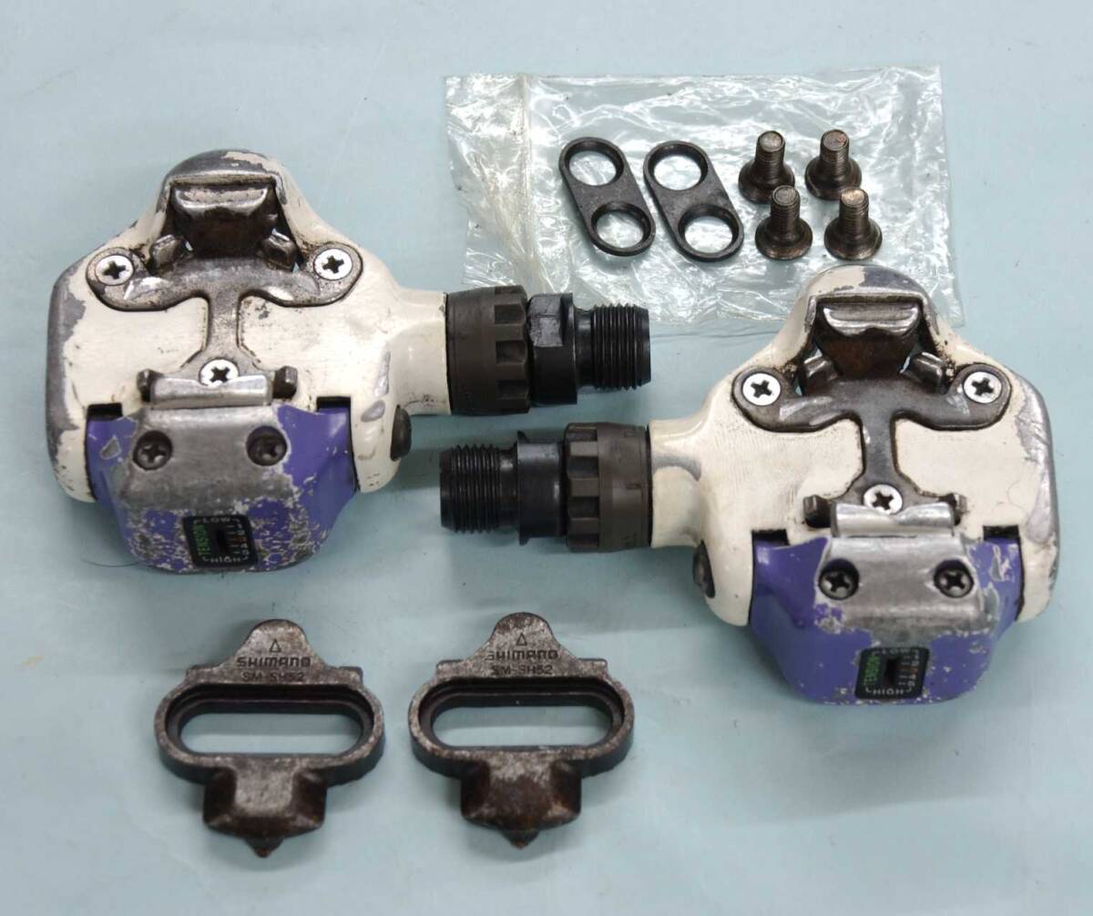 SHIMANO シマノ PD-A525 SPD ビンディングペダル クリート付属(SM-SH52)