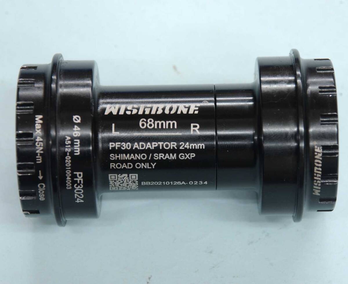 WISHBONE セラミックベアリング ウィッシュボーン PF3024 PF30用 24㎜シマノクランク対応品 送料450円