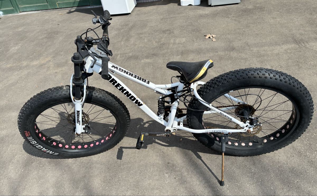 ☆ 札幌市手稲区にて直接引き取り限定 FOREKNOW ファットバイク FAT BIKE 自転車