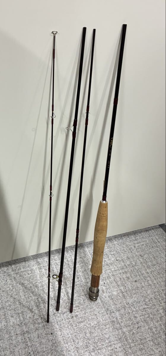 ☆ 札幌市手稲区にて直接引き取り限定 CARBON FLY ROD 1114 フライフィッシング ロッド 釣竿 ②