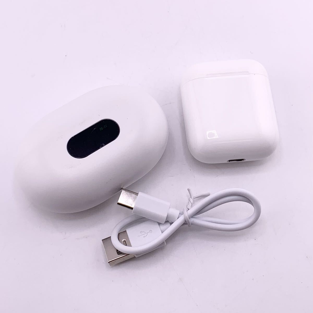Apple AirPods 第二世代 , C7 ワイヤレス イヤホン Bluetooth イヤホン【S70994】
