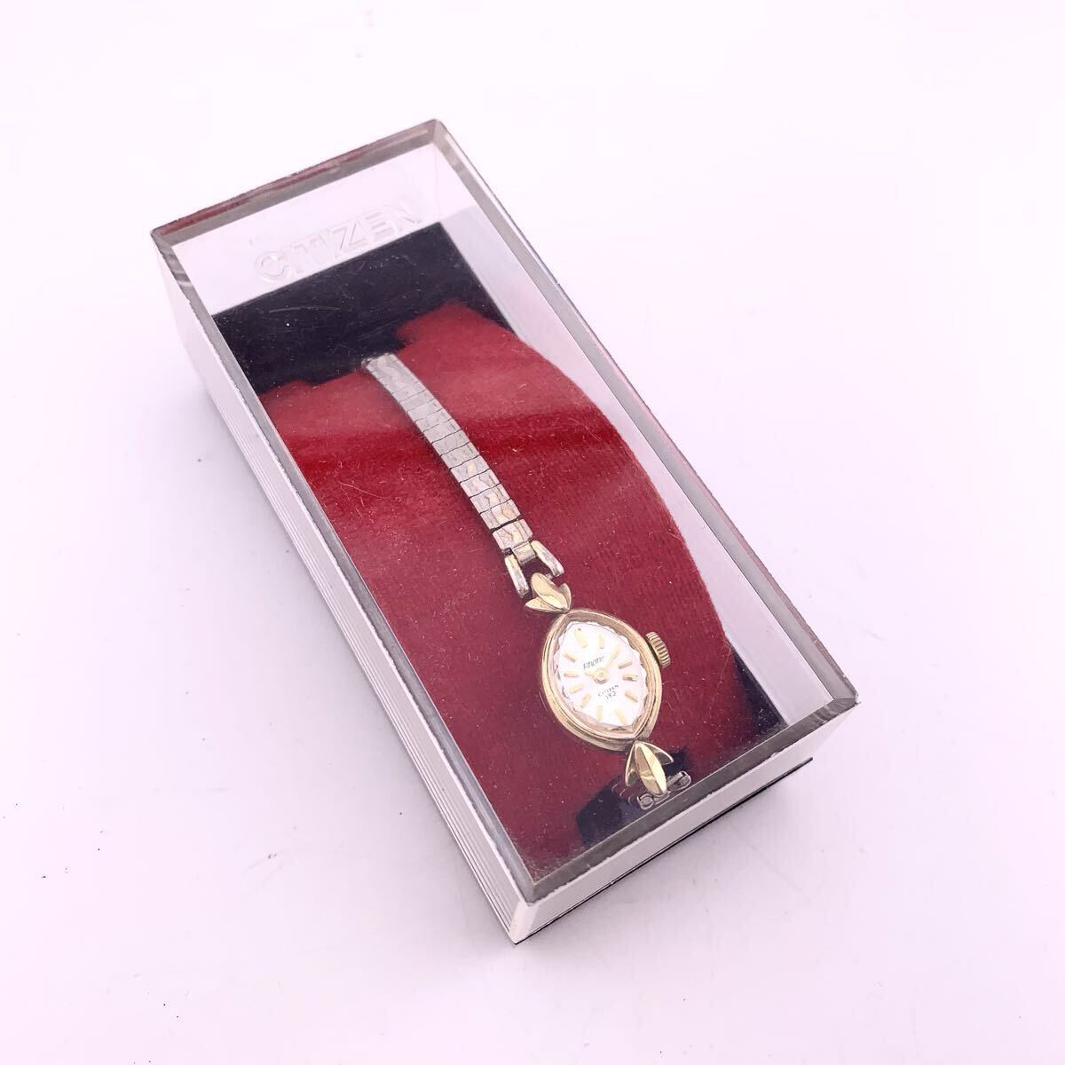 腕時計 CITIZEN シチズン 19J Rhone ゴールド カラー 箱 付【S70998-SJ778-2】