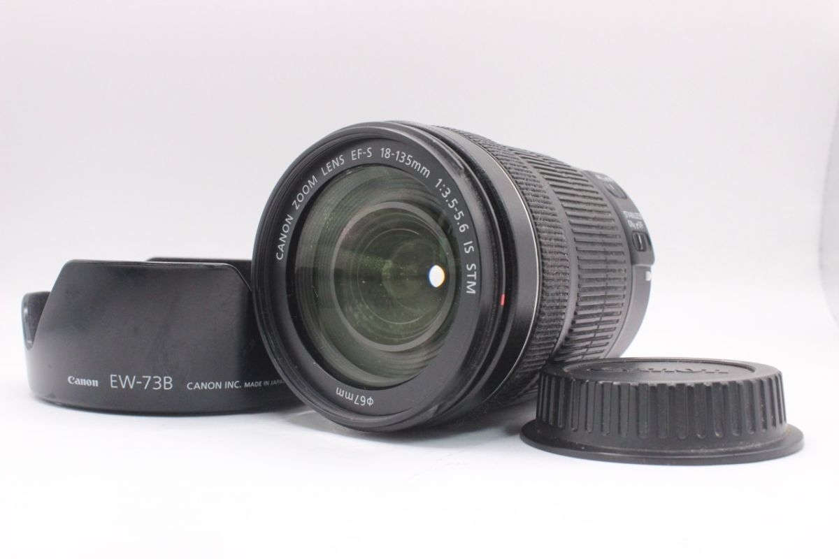★良品★キヤノン CANON EF-S 18-135mm F3.5-5.6 IS STM #051@x RO4173