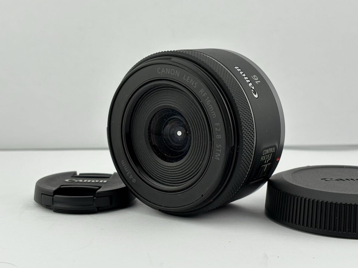 ★キヤノン Canon RF 16mm F2.8 STMブラック#0308-8 1467