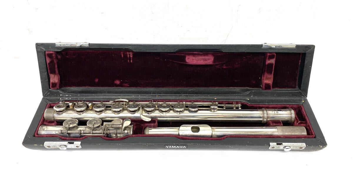 YAMAHA ヤマハ YFL61 フルート 管楽器 ケース付 動作未確認 現状品 A211-13