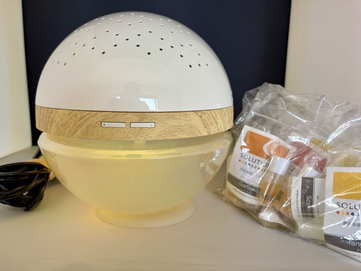 ★ antibac2K MAGIC BALL MB-25 [ホワイト] 空気清浄機 ソリューション 中古品 31601