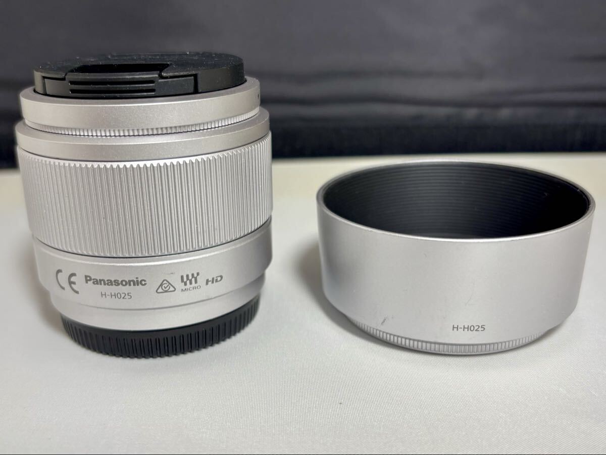★ Panasonic パナソニック カメラレンズ LUMIX G 1:1.7/25 ASPH. Φ46 単焦点 H-H025 レンズ 31801