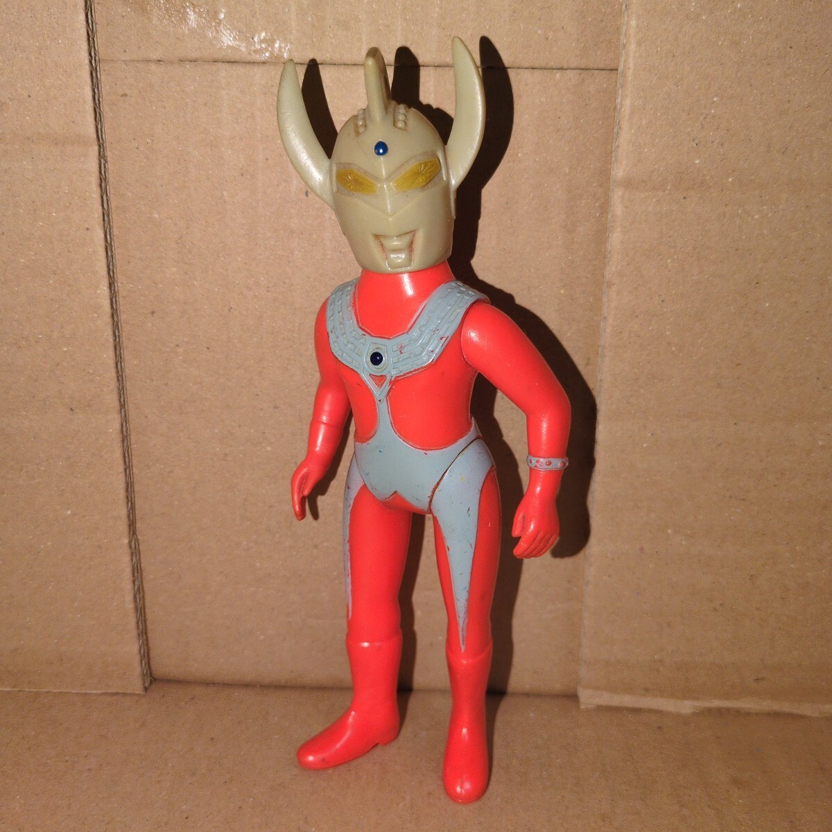 希少 当時物 ブルマァク ウルトラマンタロウ ミドルサイズ ソフビ 約16cm 円谷プロ 昭和レトロ ビンテージ 1970年代