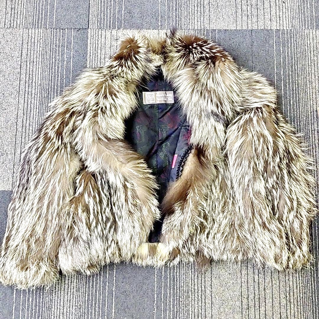 【T0308②？】SAGA FOX 毛皮コート ② アウター1点 ブラウンカラー アンティーク レトロ コレクション