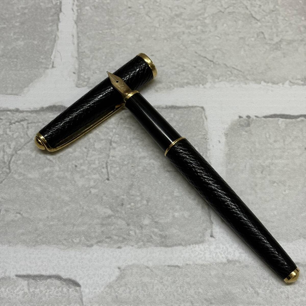 【T0306③】万年筆 PLATINUM 14K 磁性なし 試金〇 メンズ レディース 筆記具 文房具