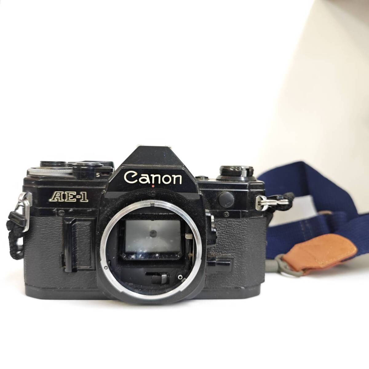 【TK0305②】Canon AE-1 フィルムカメラ 3023538 ブラック ボディ 一眼レフ カメラ キャノン