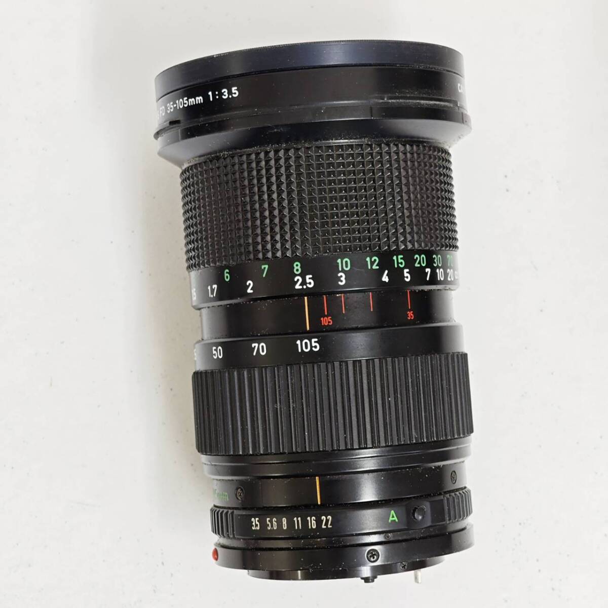 【TK0305②】Canon ズームレンズ ＦＤ３５-105ｍｍ kenko ＭＣ SKYLIGHT レンズ キャノン