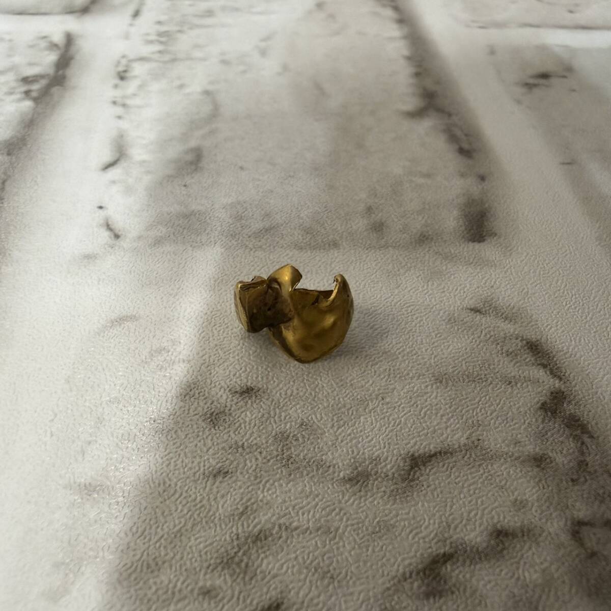 【TF0313②？】金歯 0.8g 歯科材 金属製 金 コレクション 1点