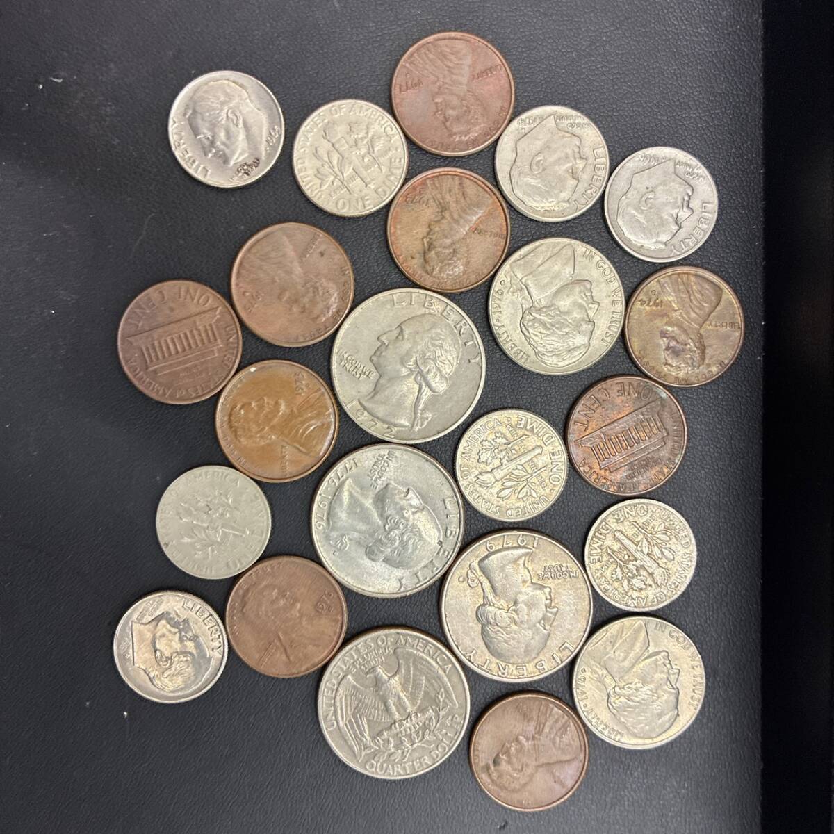 【TM0313①】海外銭 古銭 海外コイン まとめ 約77.6g分 アンティーク レトロ コレクション