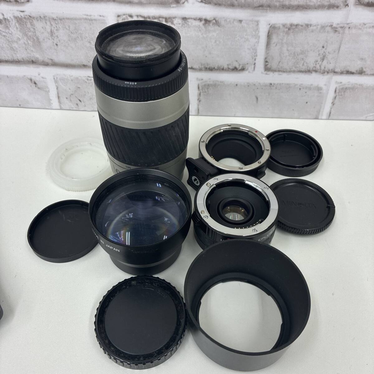 【G0307？②】レンズ まとめ カメラレンズ 4点 カメラ用品 アンティーク レトロ コレクション 