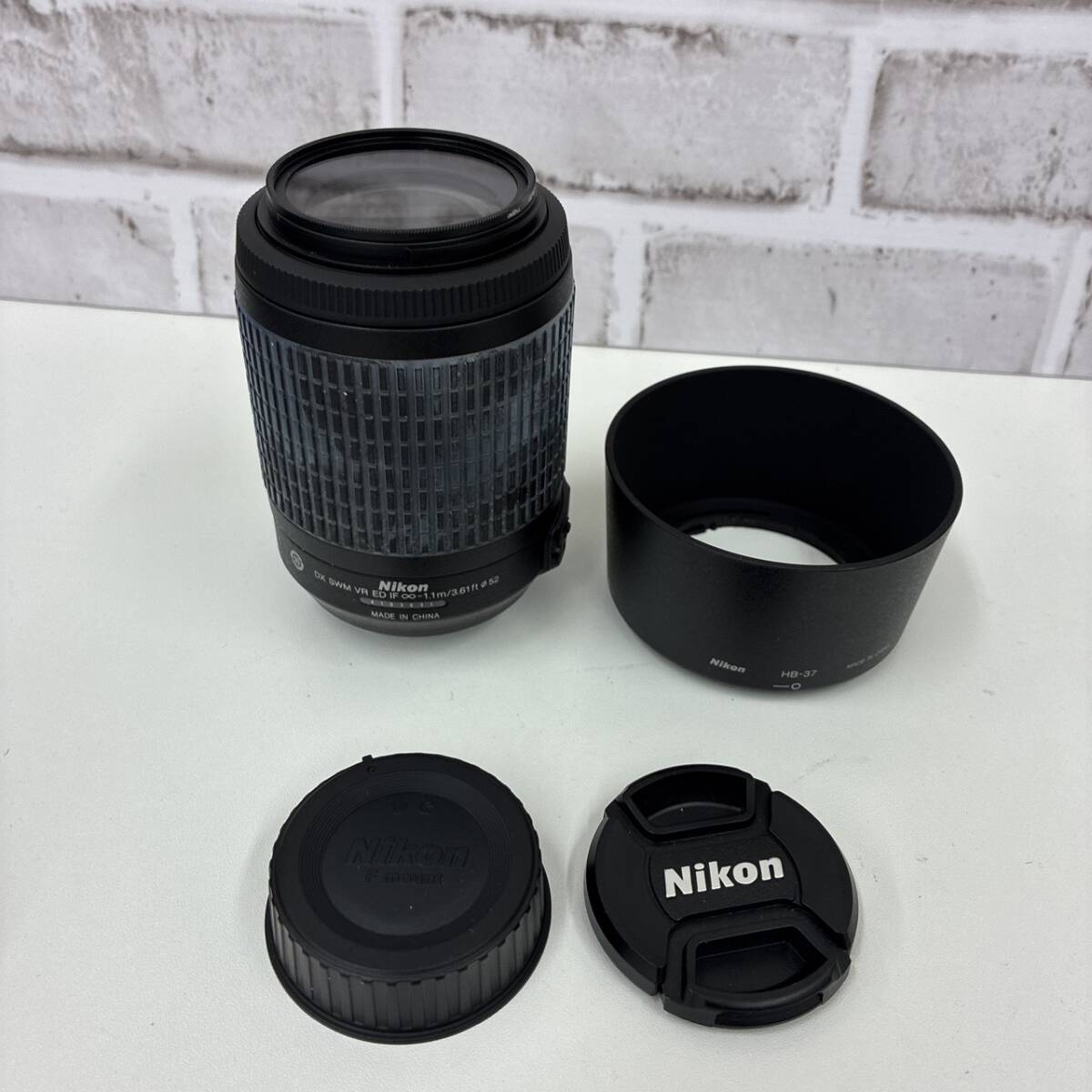 【TG0307】ニコン　DX　AF-S　NIKKOR　55-200ｍｍ　1：4-5.6Ｇ　ＥＤ　レンズ　カメラ　レトロ　コレクション