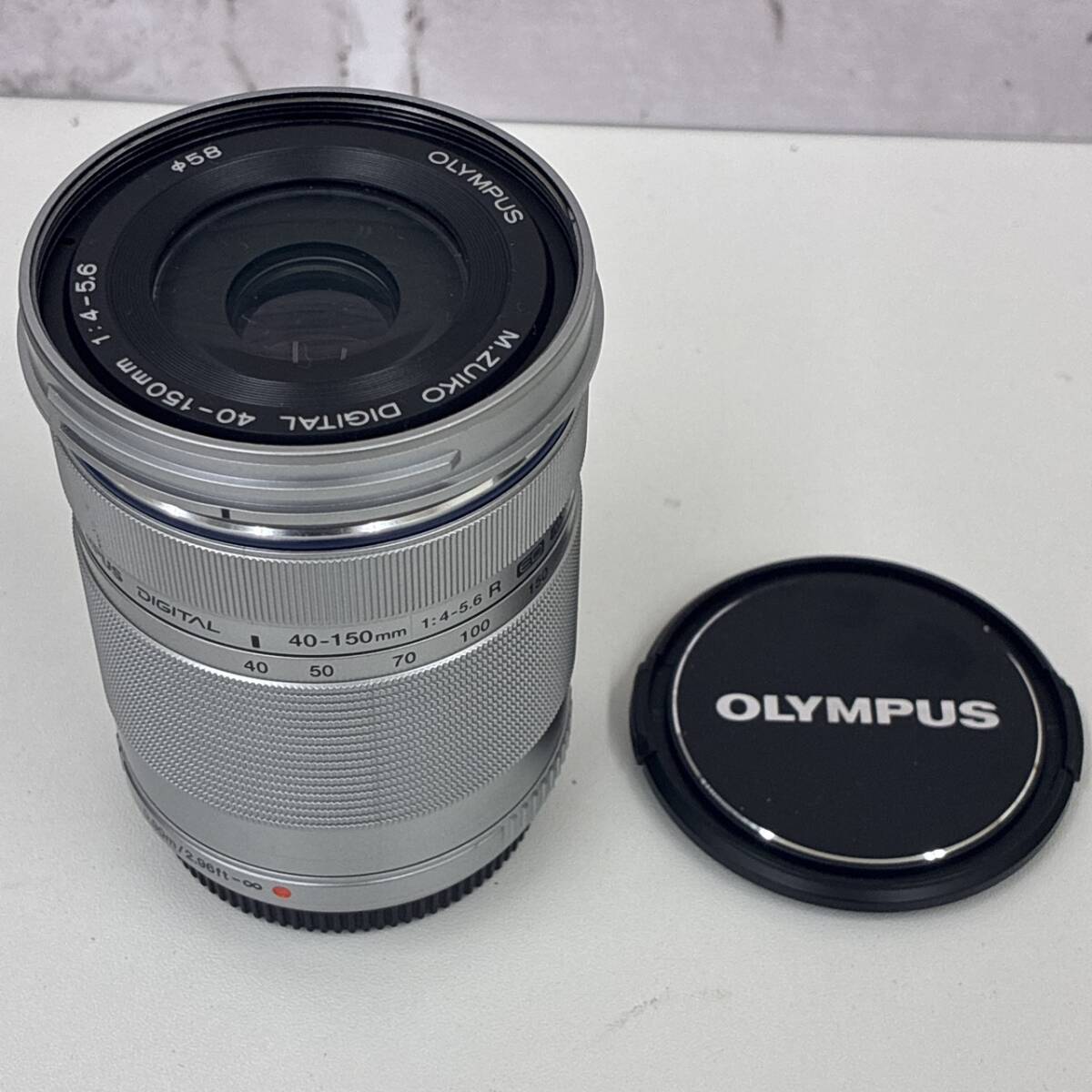 【TG0307】オリンパス　デジタル　40-150mm 1:4-5.6R ED MSC 　レンズ　一眼レフ　カメラ　レトロ　コレクション
