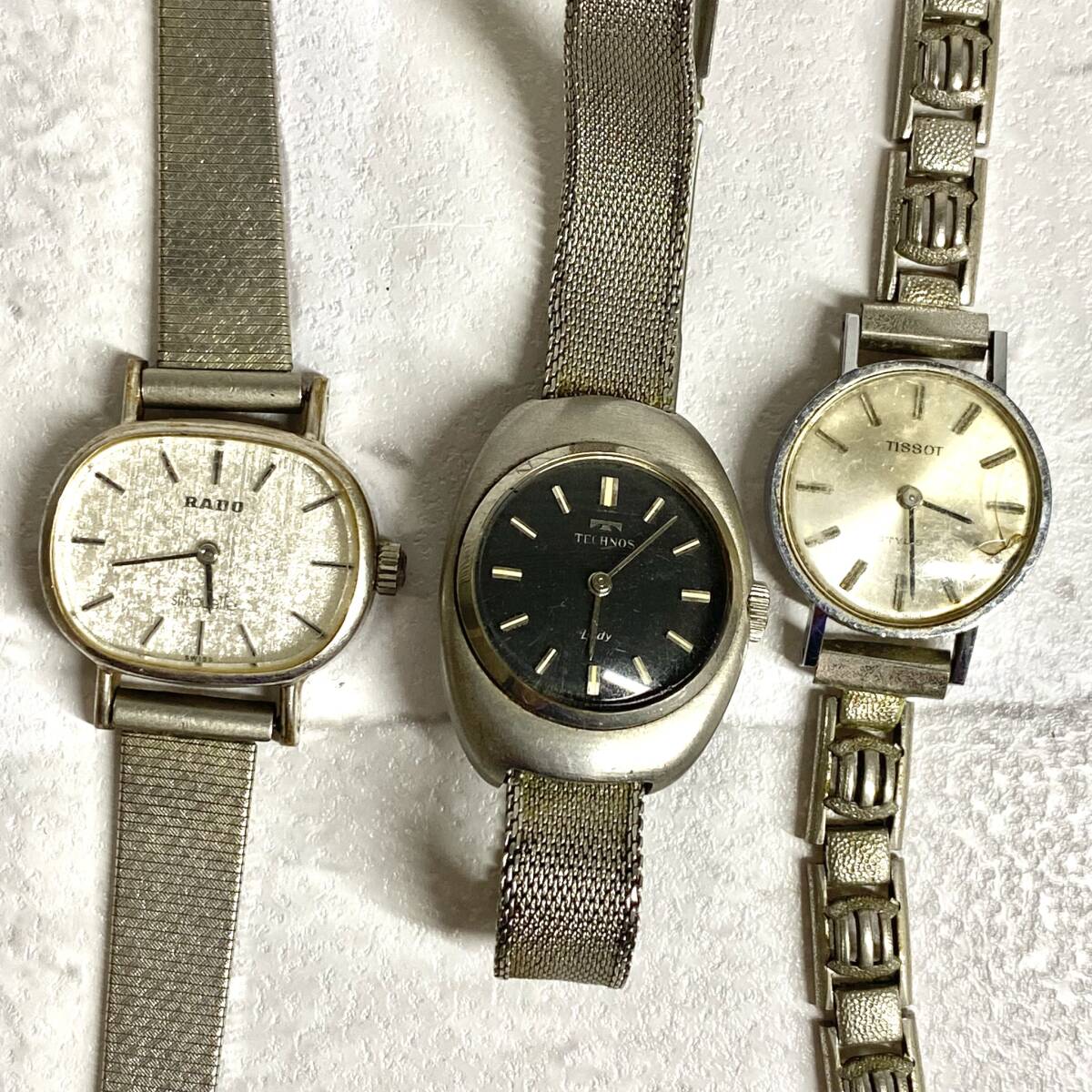 【TH0307①】ジャンク 腕時計 不動品 3点 まとめ ヴィンテージ レトロ アンティーク コレクション