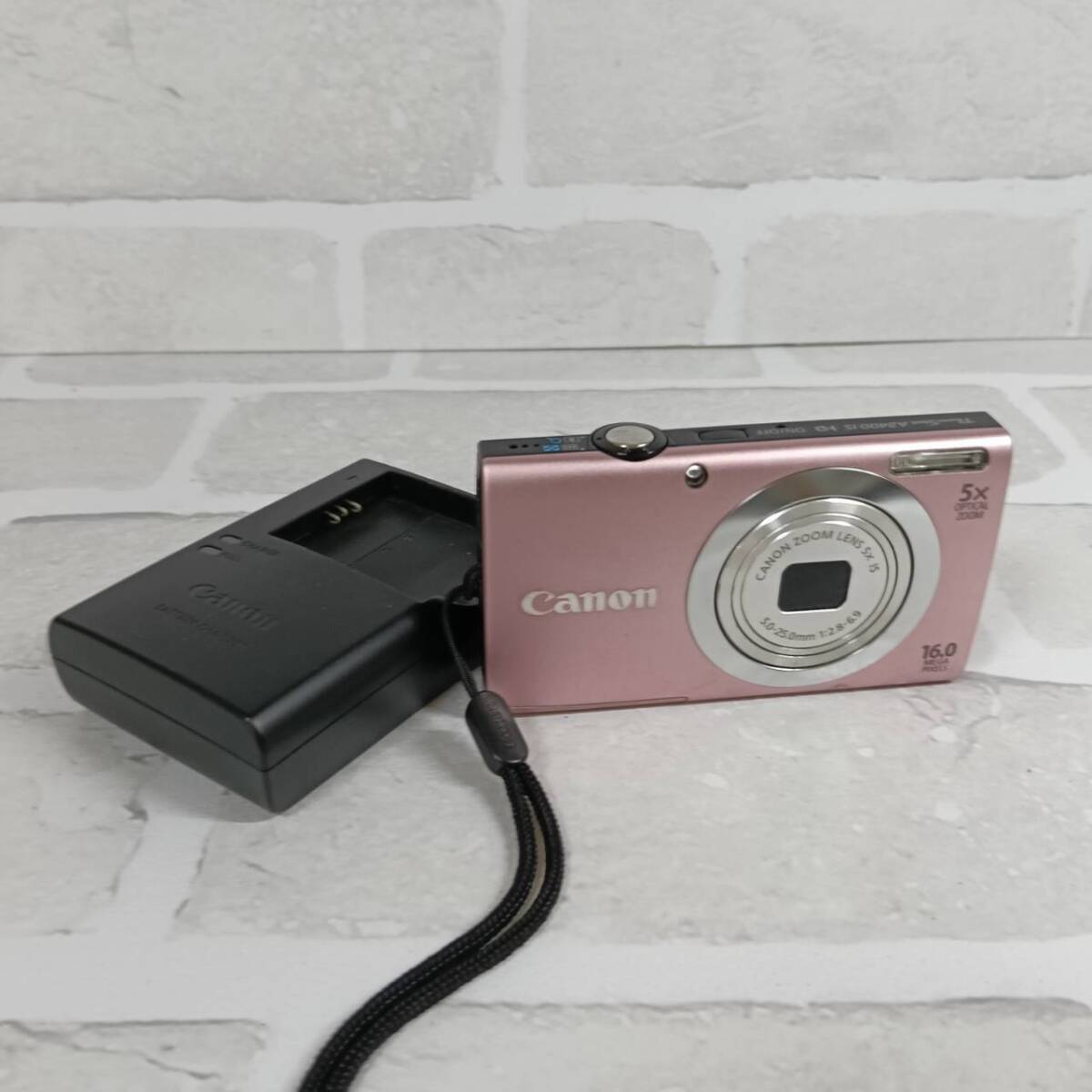 【TH0311①？】キャノン POWER SHOT A2400 IS PC-173 稼働品 充電器付 カメラ デジカメ コレクション