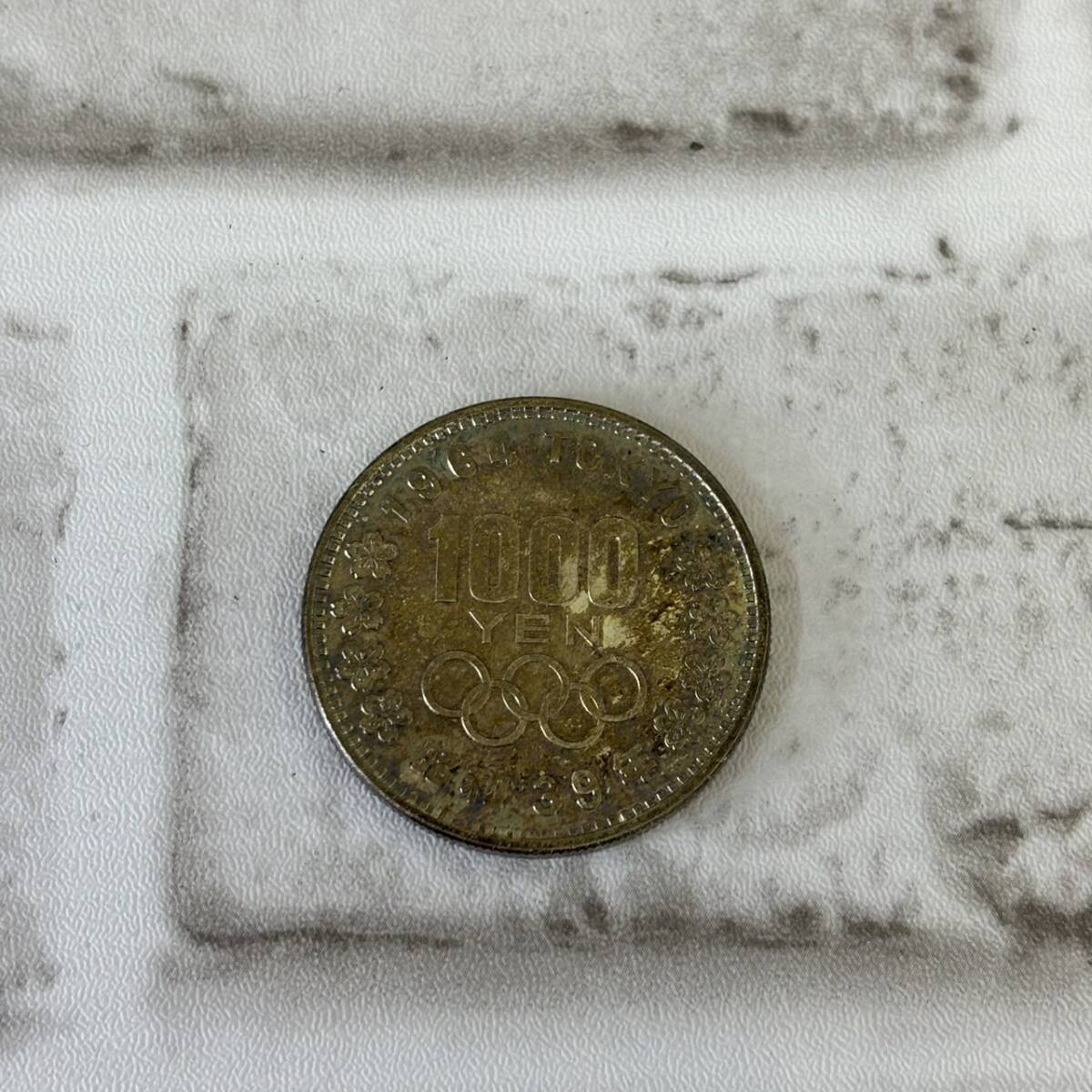 【TSS0308①】東京オリンピック 1000円銀貨 1枚 額面1000円 昭和39年 1964年 千円 レトロ コレクション 記念硬貨 