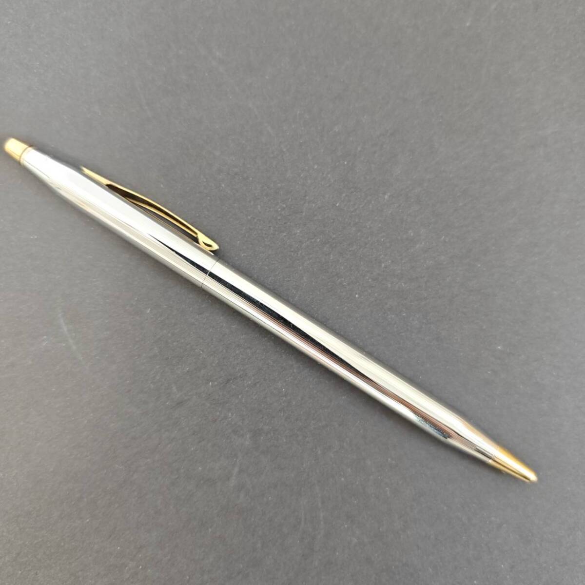 【T0319②】cross ボールペン インクあり シルバーカラー ゴールドカラー 文房具 筆記用具 stationery コレクション 趣味