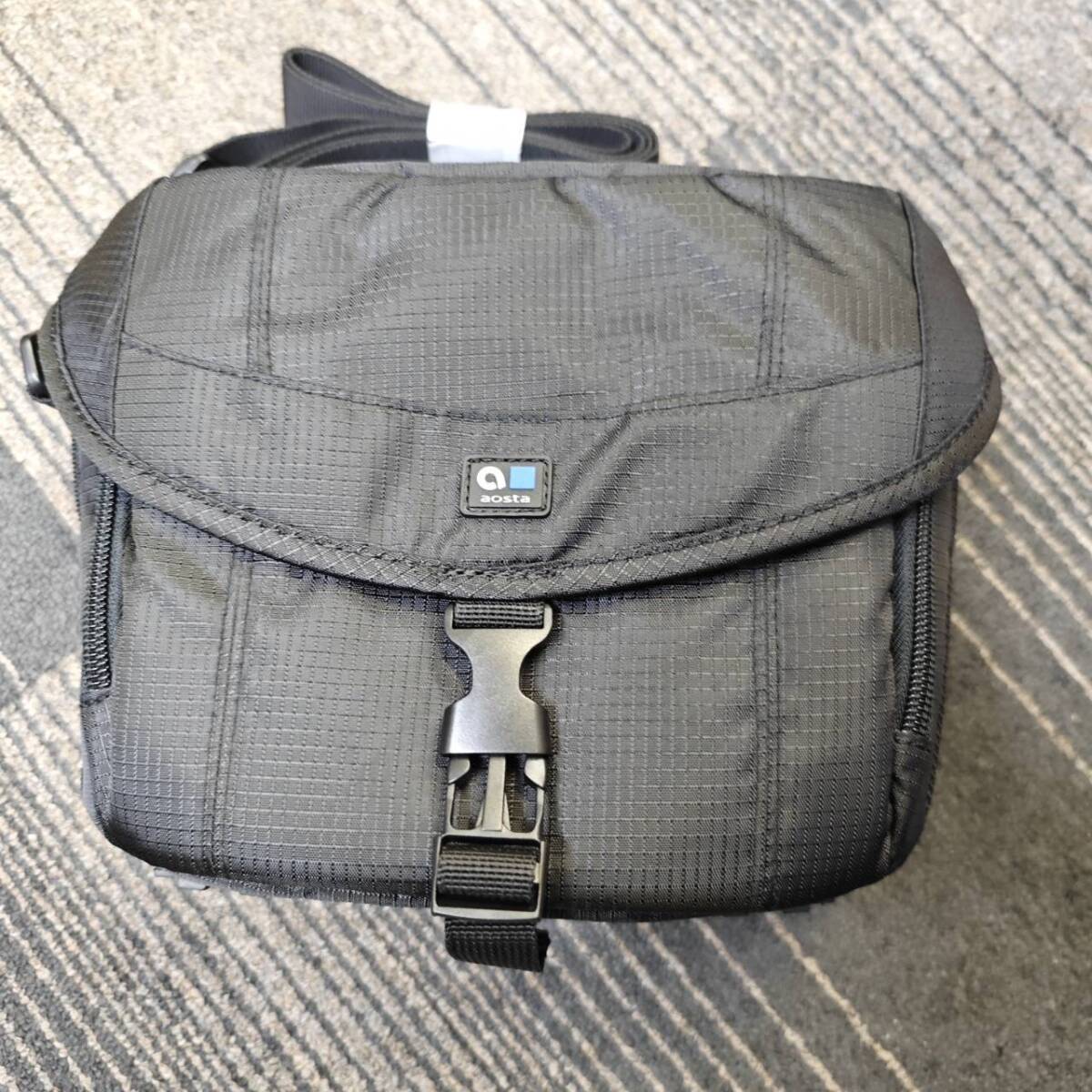 【TK0305②】未使用 カメラ用 ショルダーバッグ 1点 ブラック カメラバッグ アンティーク レトロ コレクション