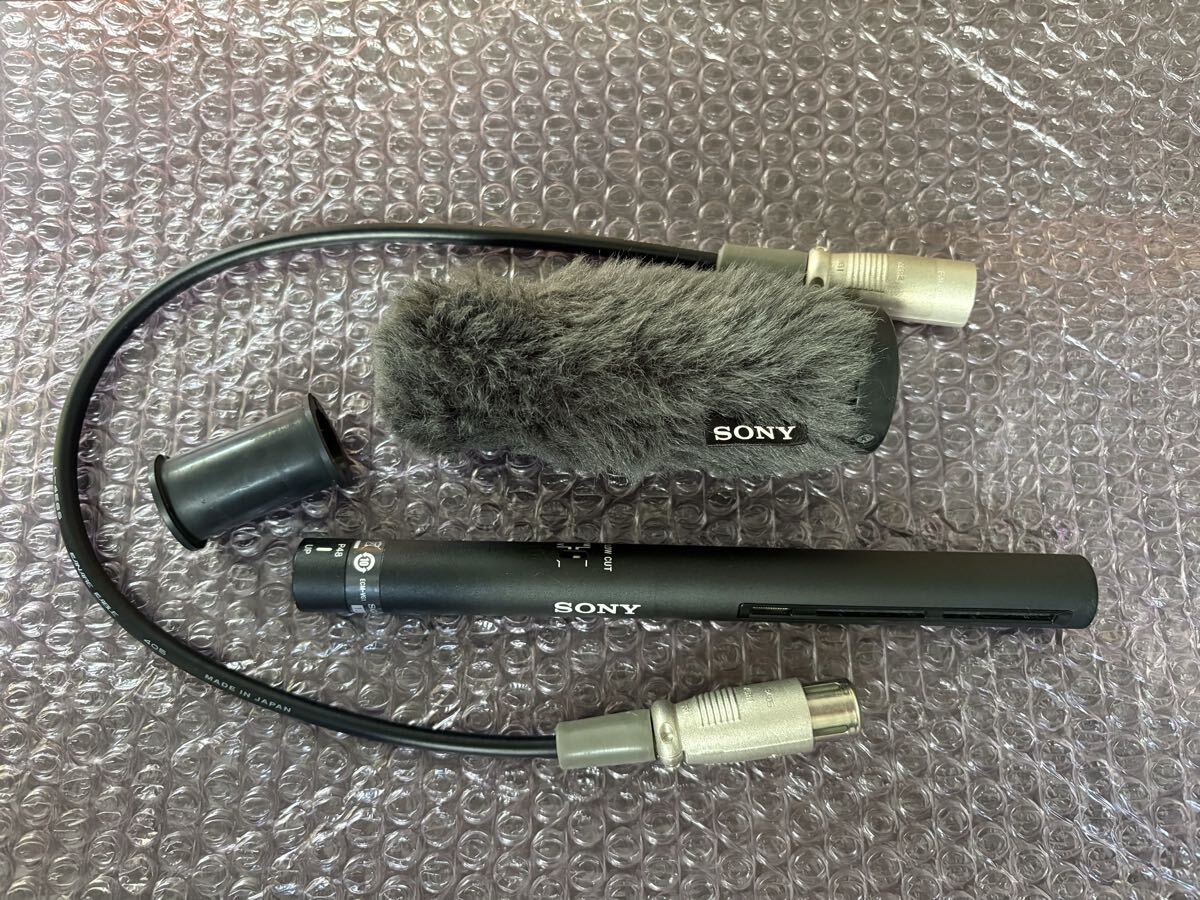 SONY ECM-VG1 鋭指向性ショットガンマイクロホン 業務用