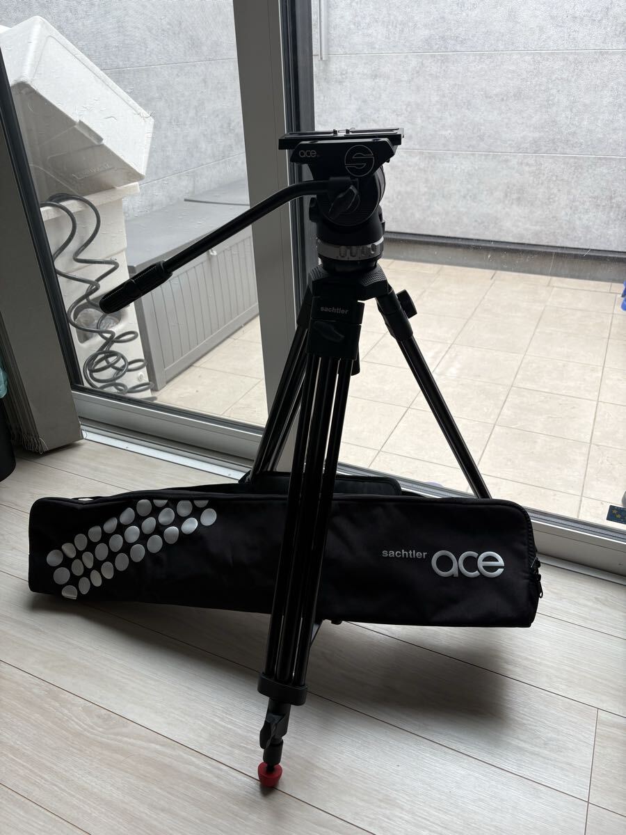 ザハトラー sachtler Aceシリーズ システム ace M MS 使用回数少ない保管品