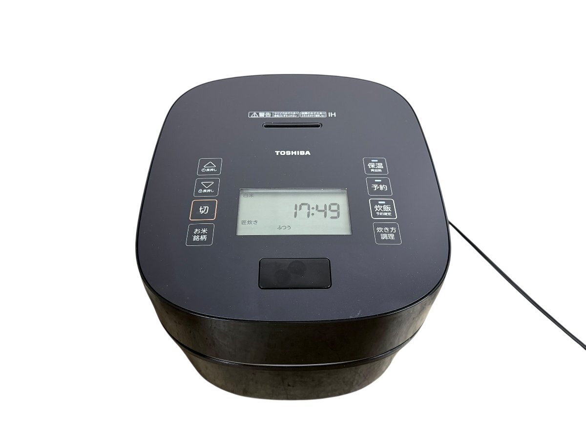 TOSHIBA 東芝 炊飯器 真空圧力IHジャー RC-18KGW 2026年製
