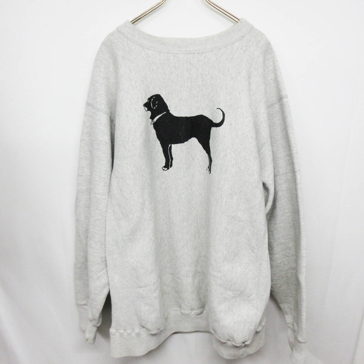kkm5741 スウェット The Black Dog/ザ ブラックドッグ リバース型 XXL グレー USA製 アメリカ製 Kellsport
