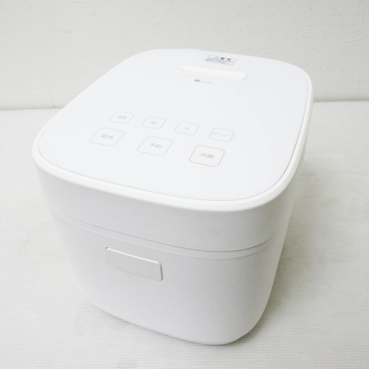kkm5744 炊飯器 NITORI/ニトリ マイコン炊飯ジャー 5.5合 EP2S02 ホワイト 動作品