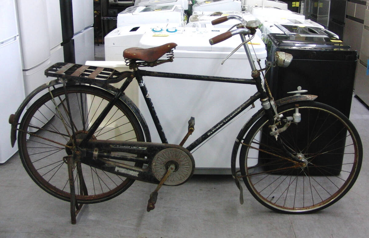 素晴らしいヤレ感 丸紅山口 ベニー号 26インチ 自転車 BENNY 昭和 レトロ ヴィンテージ 札幌市内近郊限定