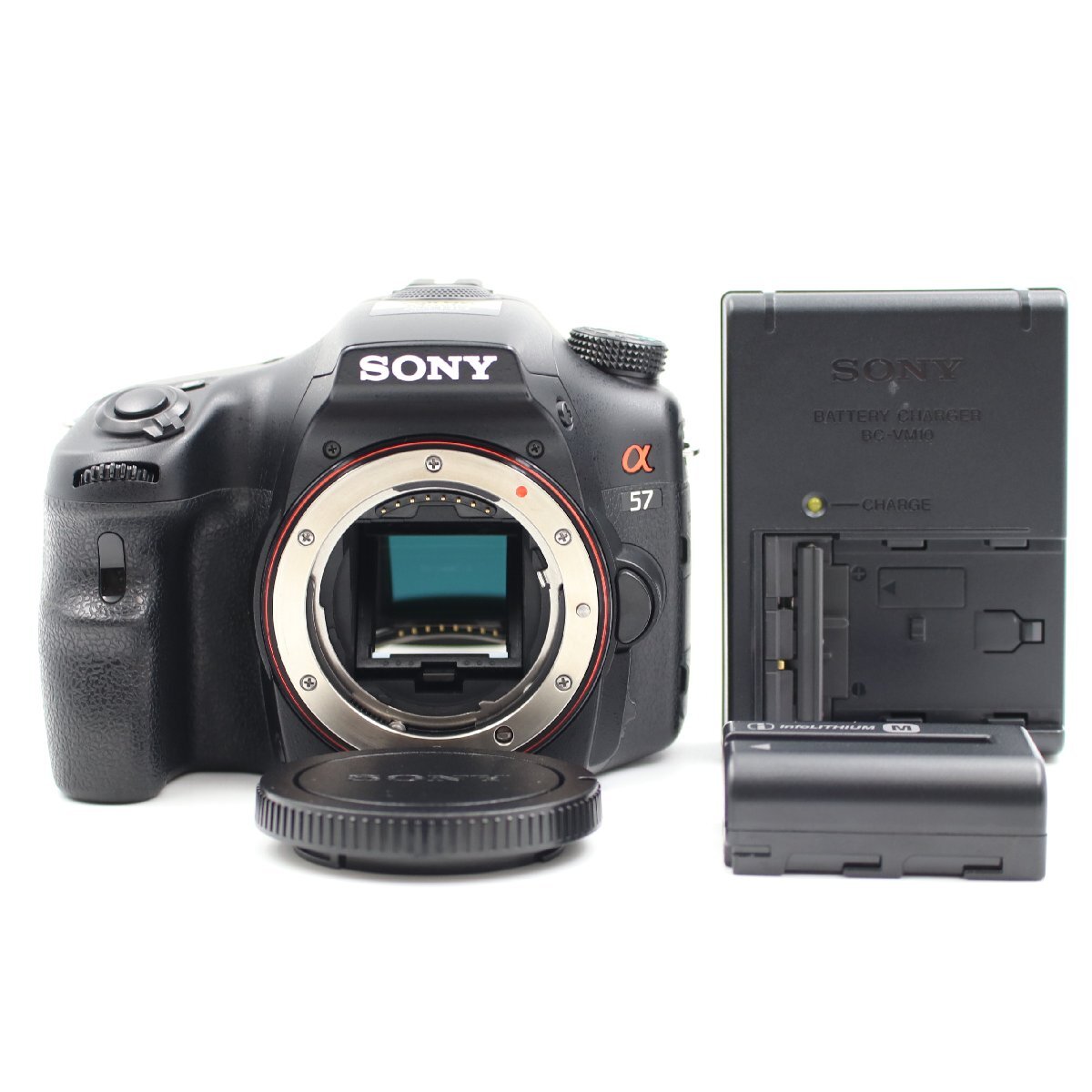 ■シャッター数11018枚！極上品■ SONY α57 ボディ デジタル一眼レフカメラ SLT-A57 ソニー