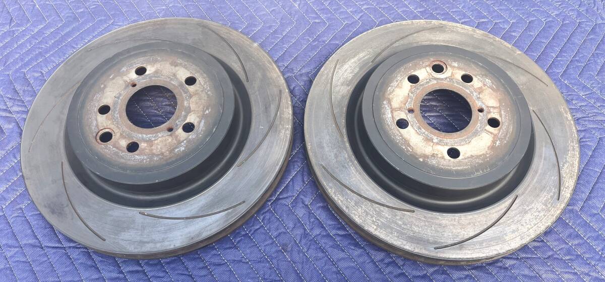 中古 LEXUS レクサス RC-F 純正リヤブレーキローター 程度良好 研磨ベースに USC10 GS-F URL10 2UR 5L V8 RCF