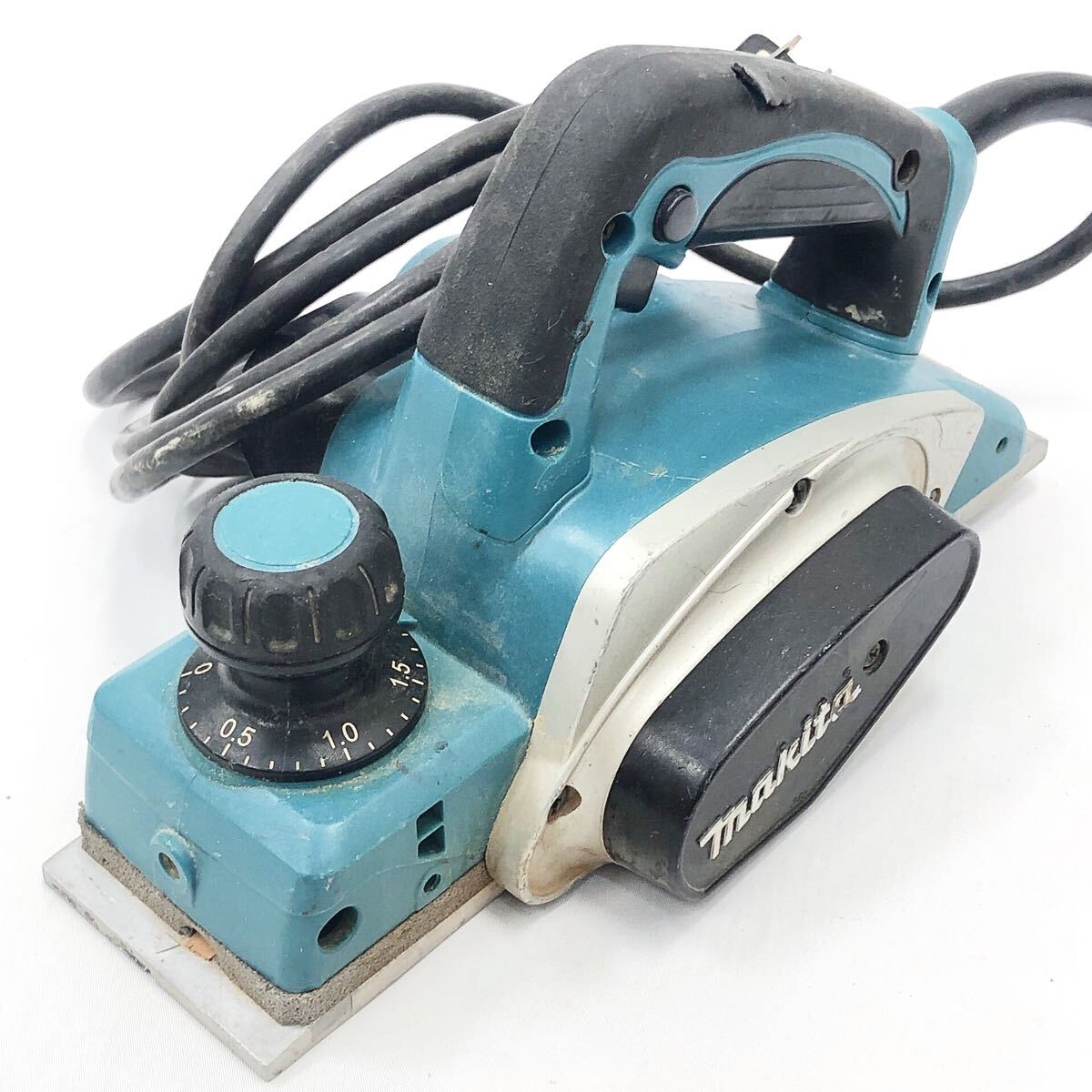 2220221 動作品　makita マキタ 82mm カンナ KP0800A 電動かんな 電動工具