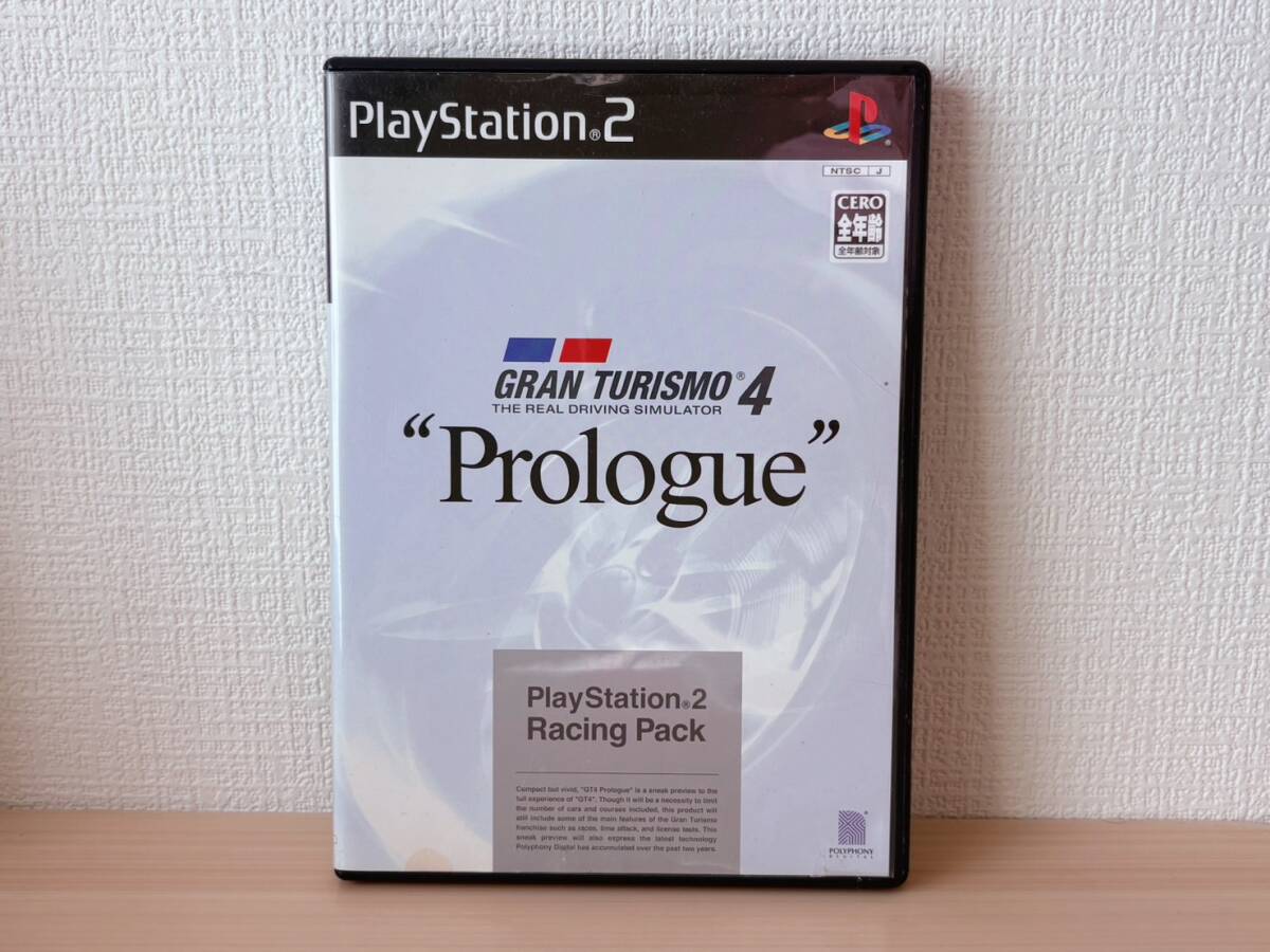 【送料無料】GRAN TURISMO 4 グランツーリスモ4 GT4 Prologue SONY プレイステーション2 プレステ2 PS2 カーレース ゲームソフト 説明書付