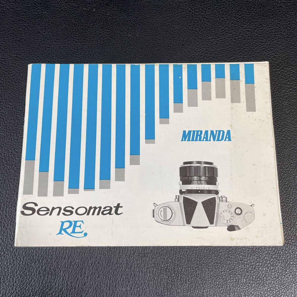 ■MIRANDA Sensomat RE INSTRUCTIONS ミランダ センソマート 英語版 【取扱説明書】使用説明書 取説■47