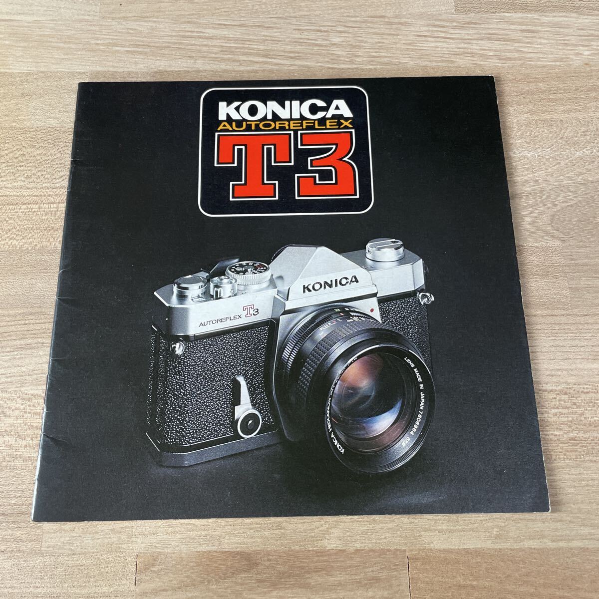 ■Konica コニカ AUTOREFLEX T3 一眼レフ カメラ【カタログ】■415
