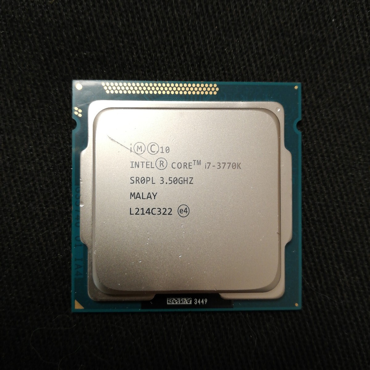 インテルCore i7 3770k付属品なし